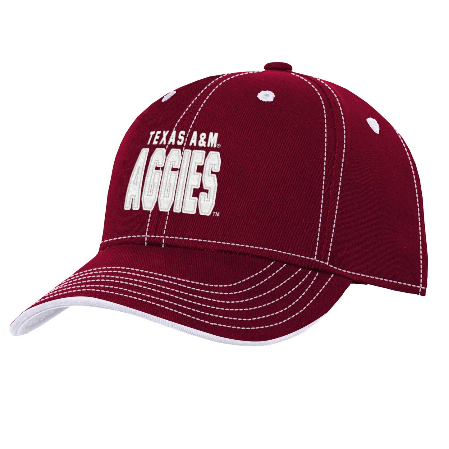 Youth Maroon Texas A&M Aggies Old School Slouch Adjustable Hat