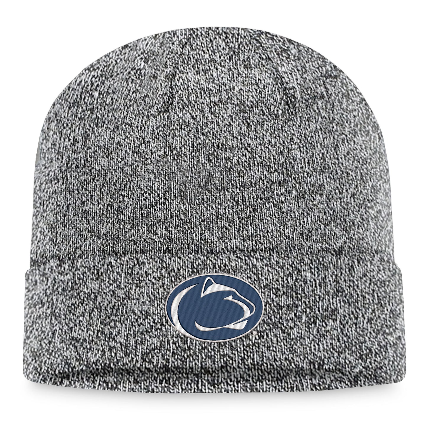 Men's Top of the World Heather Black Penn State Nittany Lions Cuffed Knit Hat