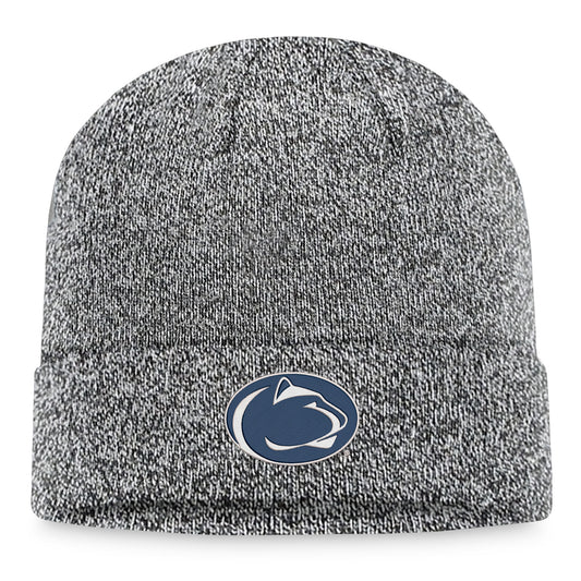 Men's Top of the World Heather Black Penn State Nittany Lions Cuffed Knit Hat