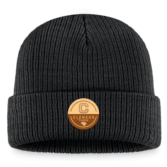 Men's Top of the World Black Clemson Tigers Elijah Cuffed Knit Hat