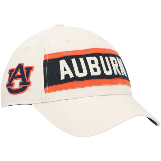 Men's '47 Cream Auburn Tigers Crossroad MVP Adjustable Hat