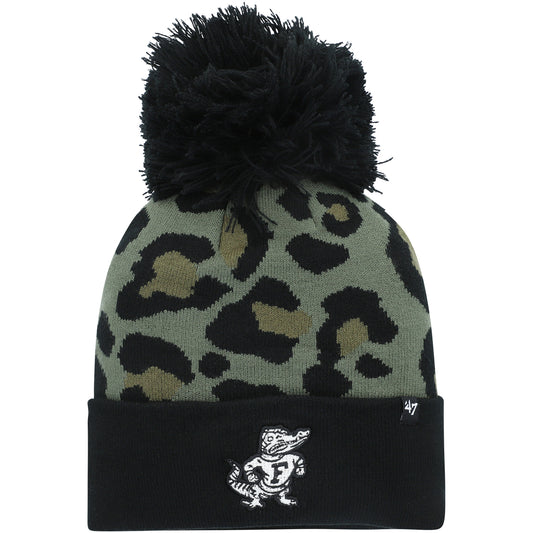 Women's '47 Hunter Green Florida Gators Bagheera Cuffed Knit Hat with Pom