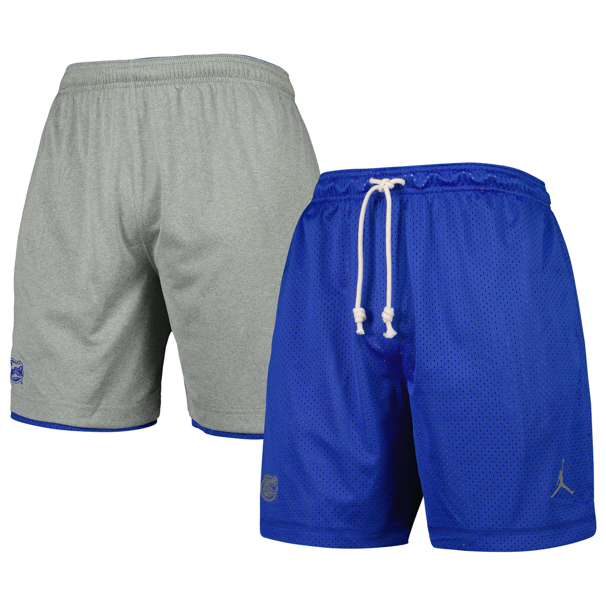 Men's Jordan Brand Royal/Gray Florida Gators Reversible Performance Shorts