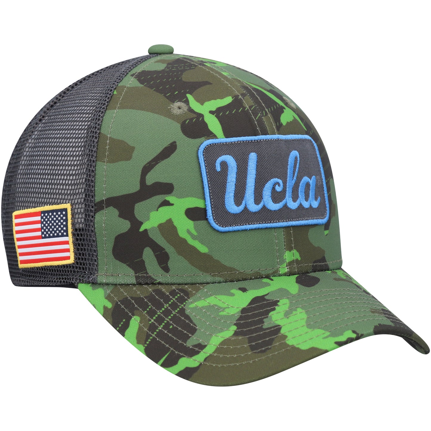 Men's Jordan Brand Camo/Black UCLA Bruins Classic99 Veterans Day Trucker Snapback Hat