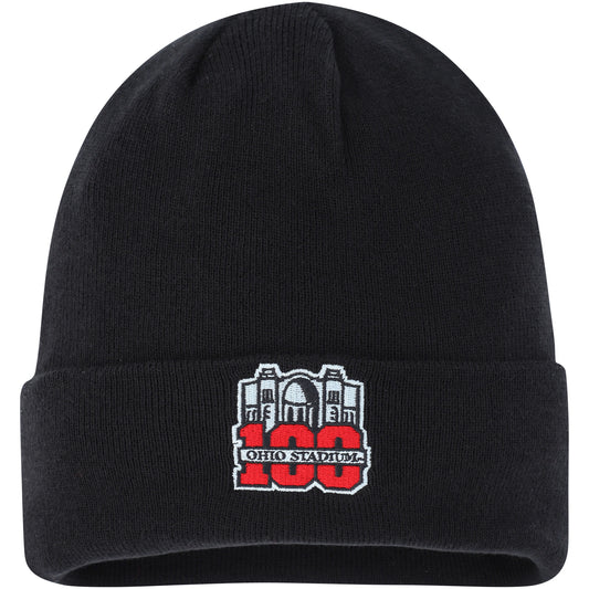 Men's Nike Black Ohio State Buckeyes 100th Anniversary Ohio Stadium Cuffed Knit Hat