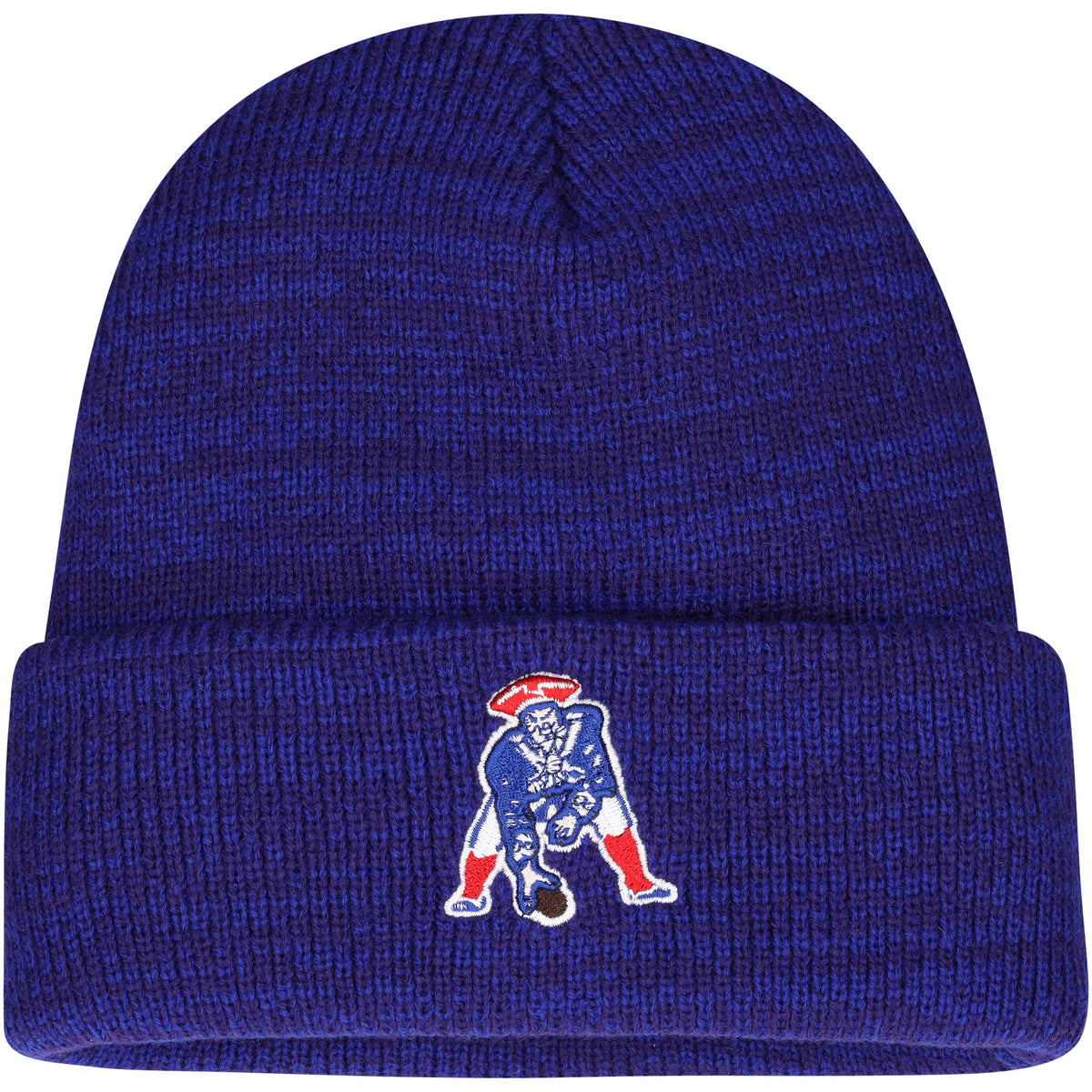 Youth Mitchell & Ness Red New England Patriots Fandom Cuffed Knit Hat