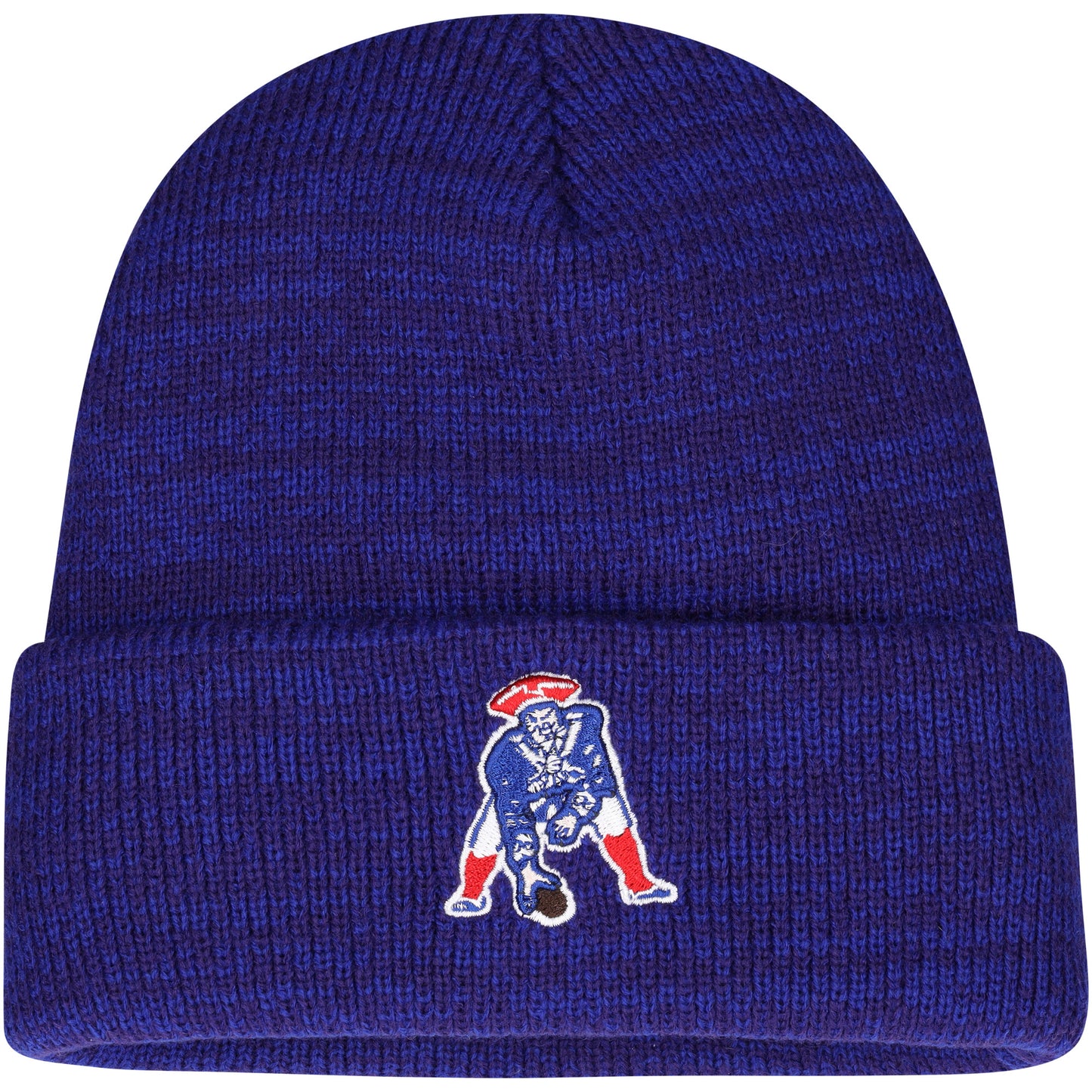 Youth Mitchell & Ness Red New England Patriots Fandom Cuffed Knit Hat