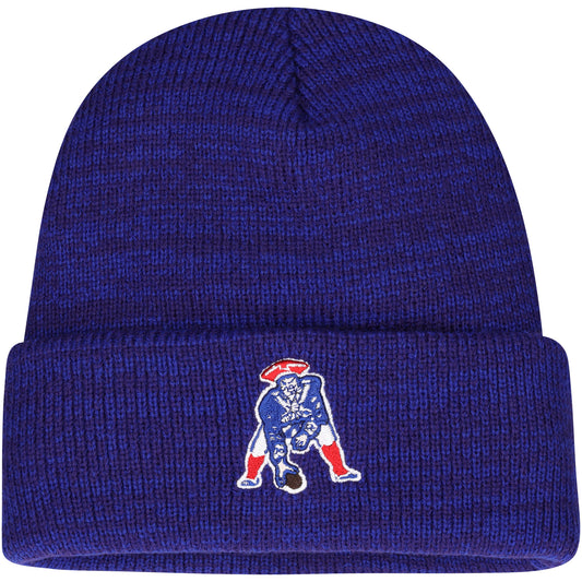 Youth Mitchell & Ness Red New England Patriots Fandom Cuffed Knit Hat