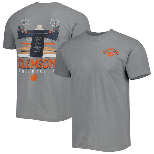 Men's Gray Clemson Tigers Hyperlocal T-Shirt