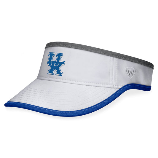 Men's Top of the World White Kentucky Wildcats Daybreak Adjustable Visor