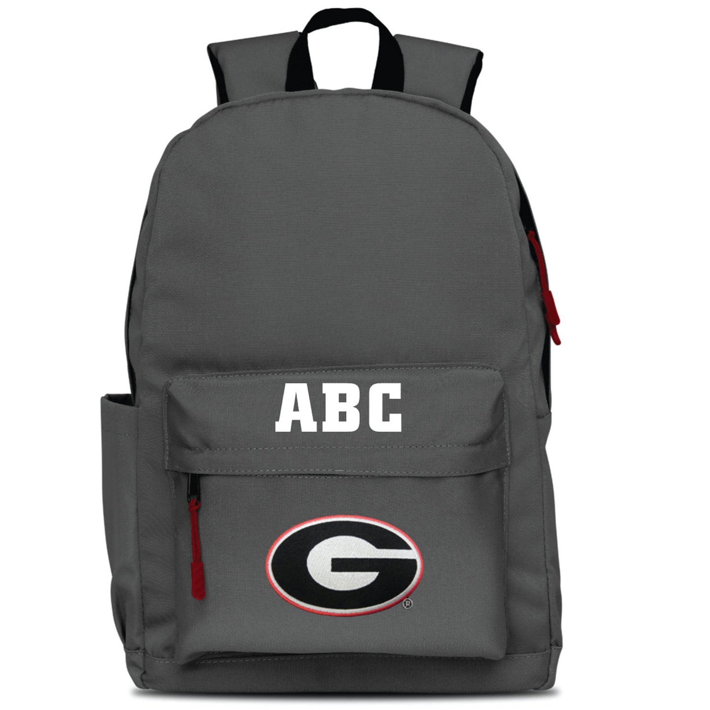 MOJO Gray Georgia Bulldogs Personalized Campus Laptop Backpack
