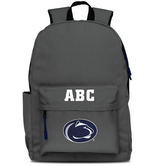 MOJO Gray Penn State Nittany Lions Personalized Campus Laptop Backpack