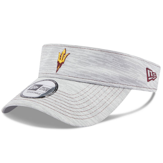 Men's New Era Gray Arizona State Sun Devils Logo Adjustable Visor