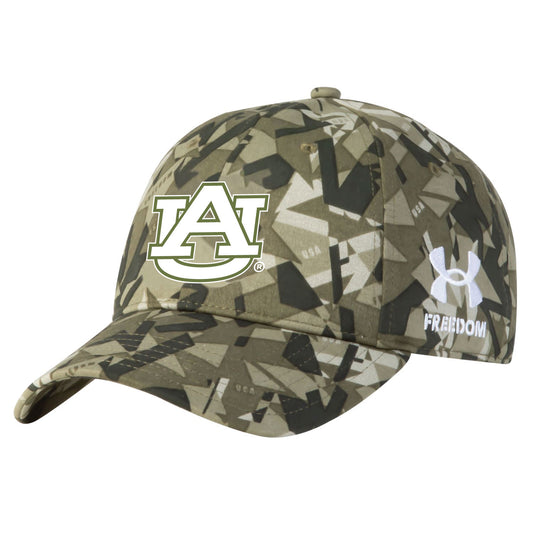 Men's Under Armour  Camo Auburn Tigers Freedom Collection Adjustable Hat