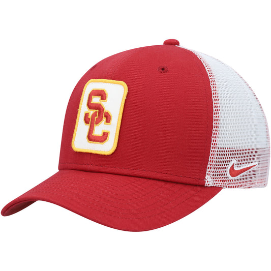 Men's Nike Cardinal/White USC Trojans Classic99 Trucker Snapback Hat