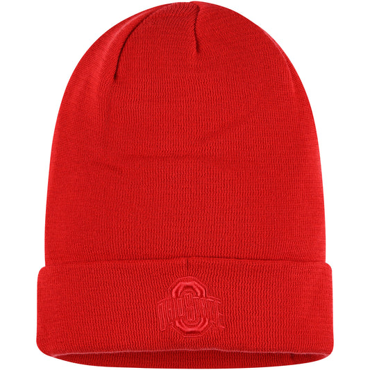 Men's Nike Scarlet Ohio State Buckeyes Tonal Cuffed Knit Hat