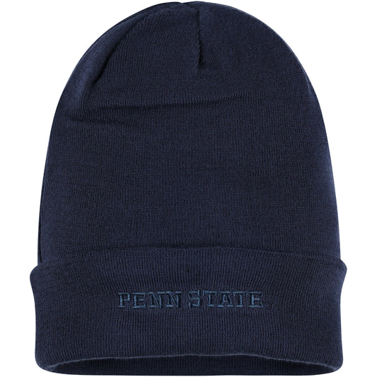 Men's Nike Navy Penn State Nittany Lions Tonal Cuffed Knit Hat