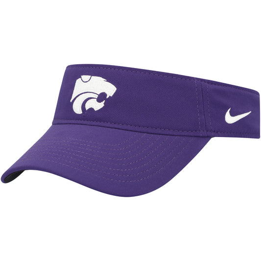 Men's Nike Kansas State Wildcats Purple Sideline Performance Visor