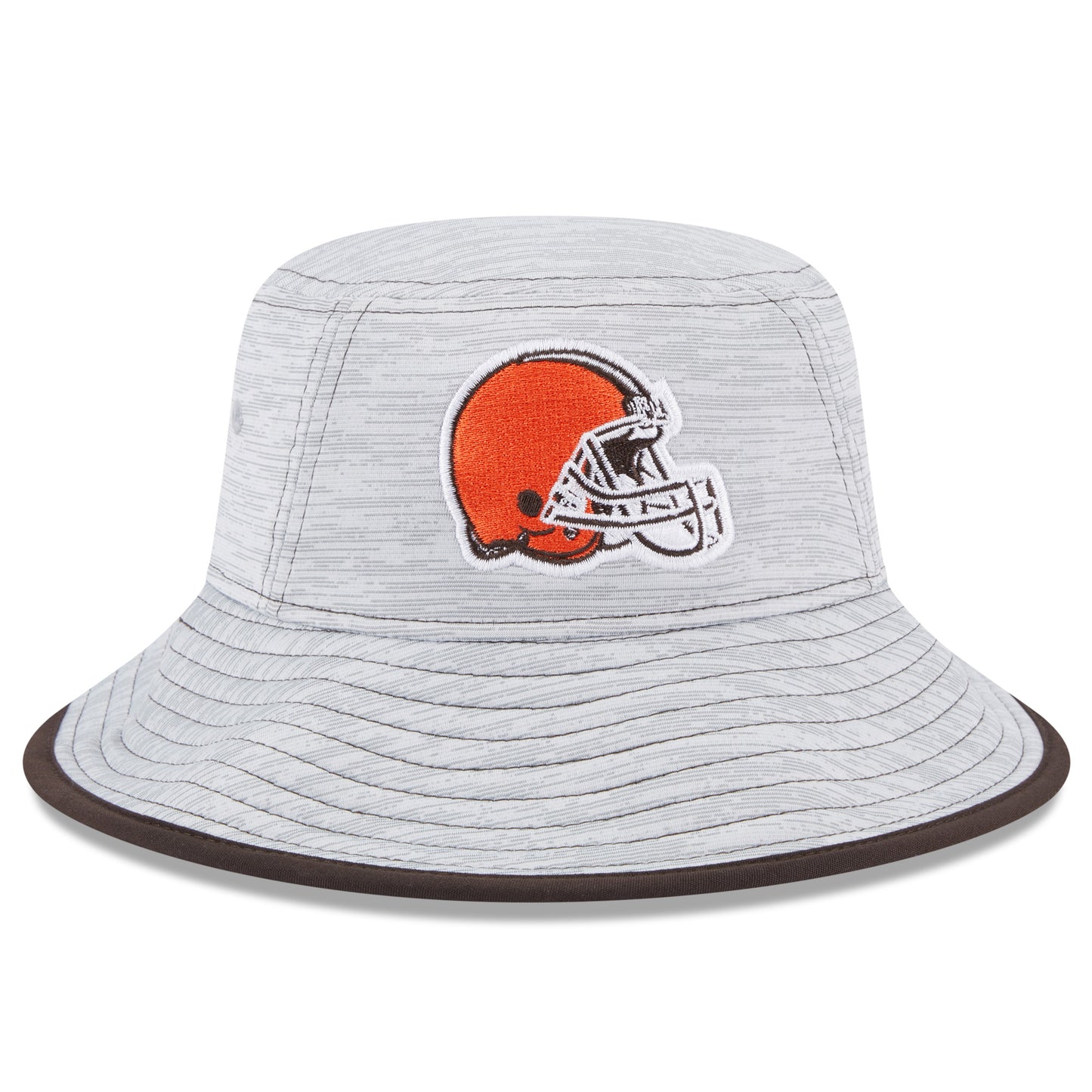 Men's New Era Gray Cleveland Browns Game Bucket Hat