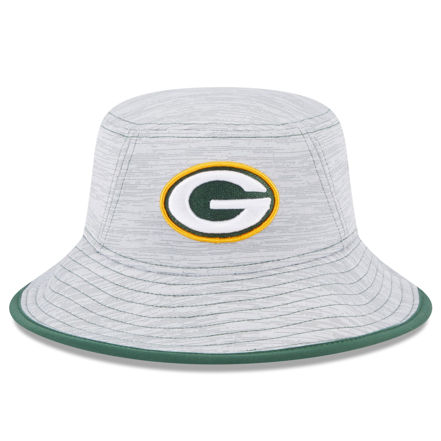 Men's New Era Gray Green Bay Packers Game Bucket Hat