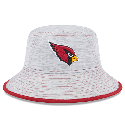 Men's New Era Gray Arizona Cardinals Game Bucket Hat