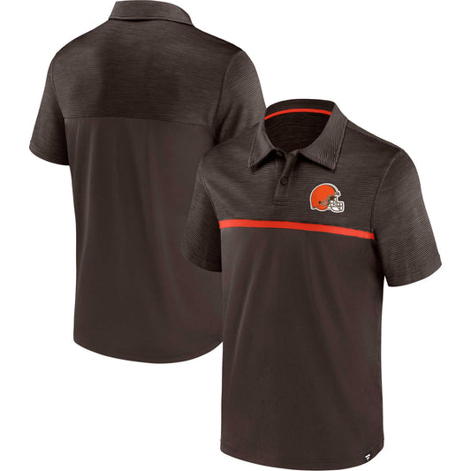 Men's Fanatics Brown Cleveland Browns Primary Polo