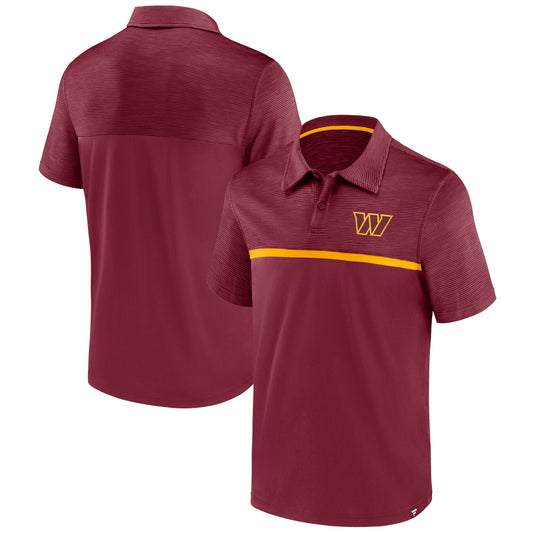 Men's Fanatics Burgundy Washington Commanders Primary Polo