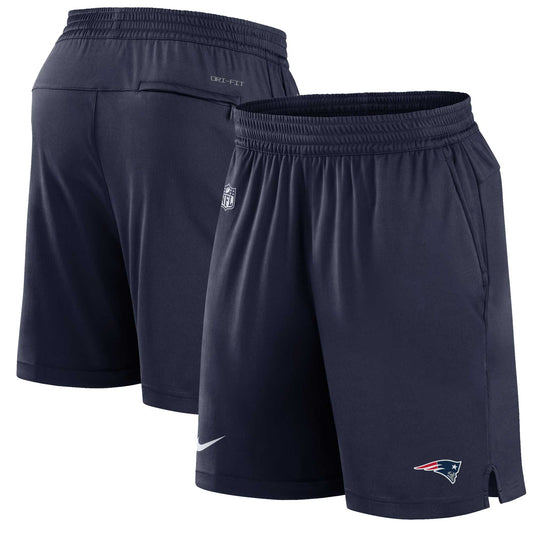 Men's Nike Navy New England Patriots Sideline Performance Shorts