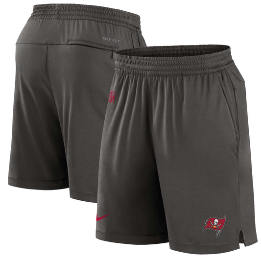 Men's Nike Pewter Tampa Bay Buccaneers Sideline Performance Shorts