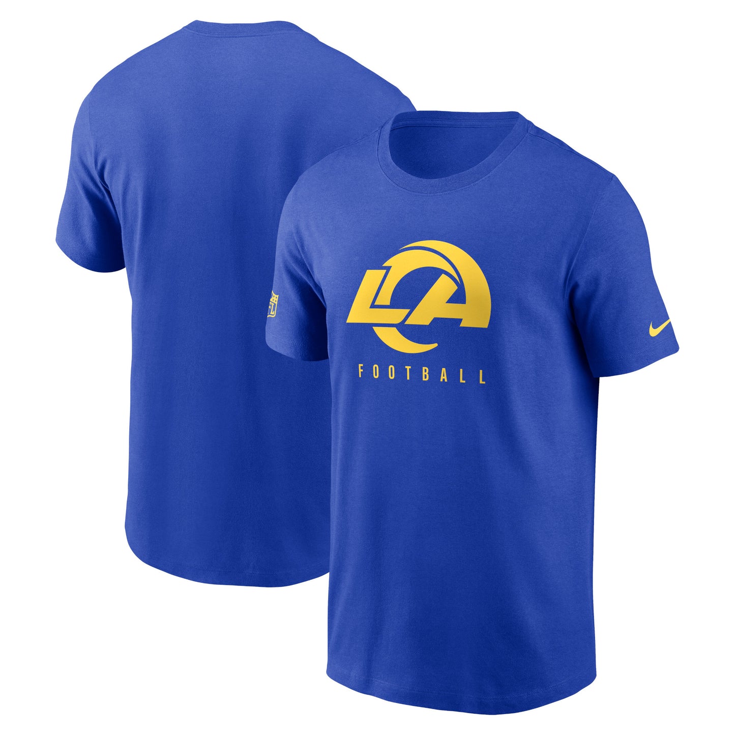 Men's Nike  Royal Los Angeles Rams Sideline Performance T-Shirt