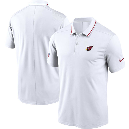 Men's Nike White Arizona Cardinals Sideline Victory Performance Polo