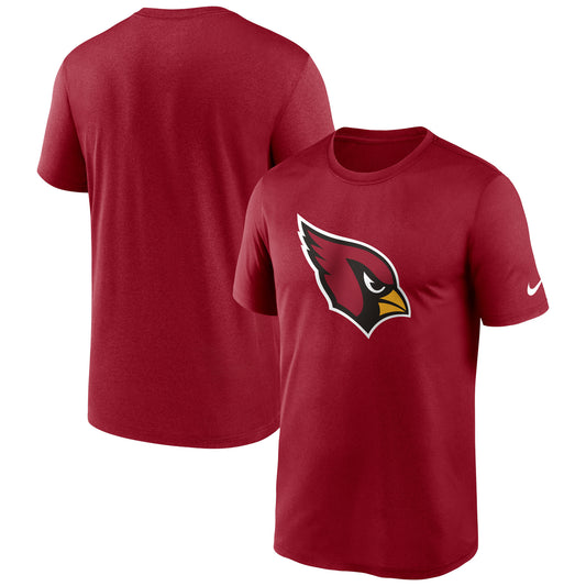 Men's Nike  Cardinal Arizona Cardinals Legend Logo Performance T-Shirt