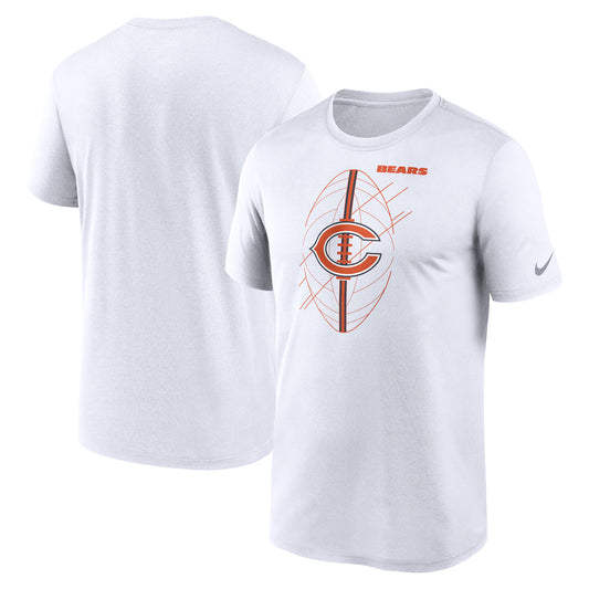 Men's Nike  White Chicago Bears Legend Icon Performance T-Shirt