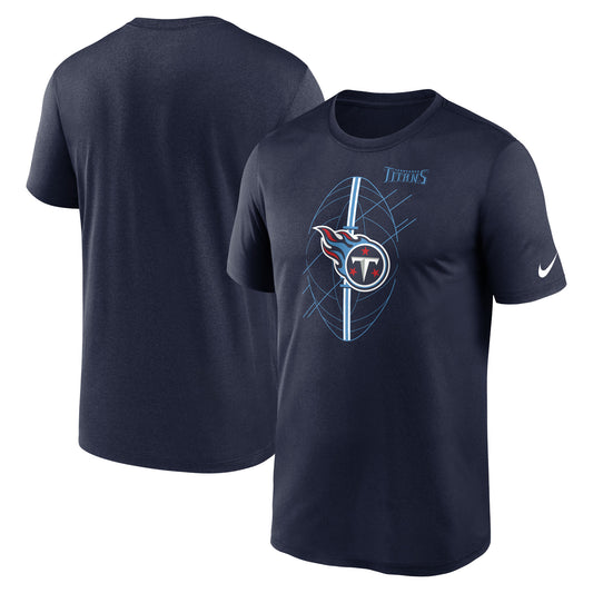 Men's Nike  Navy Tennessee Titans Legend Icon Performance T-Shirt