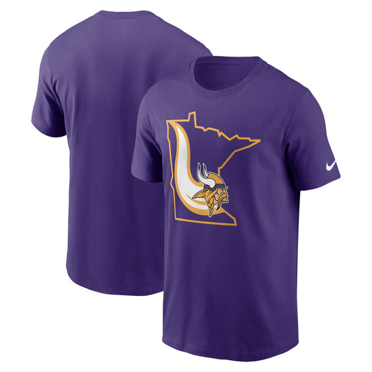 Men's Nike Purple Minnesota Vikings Local Essential T-Shirt