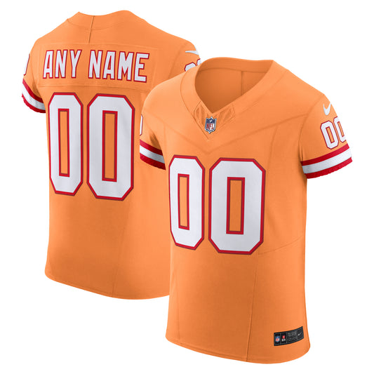 Men's Nike Orange Tampa Bay Buccaneers  Vapor F.U.S.E. Elite Custom Jersey