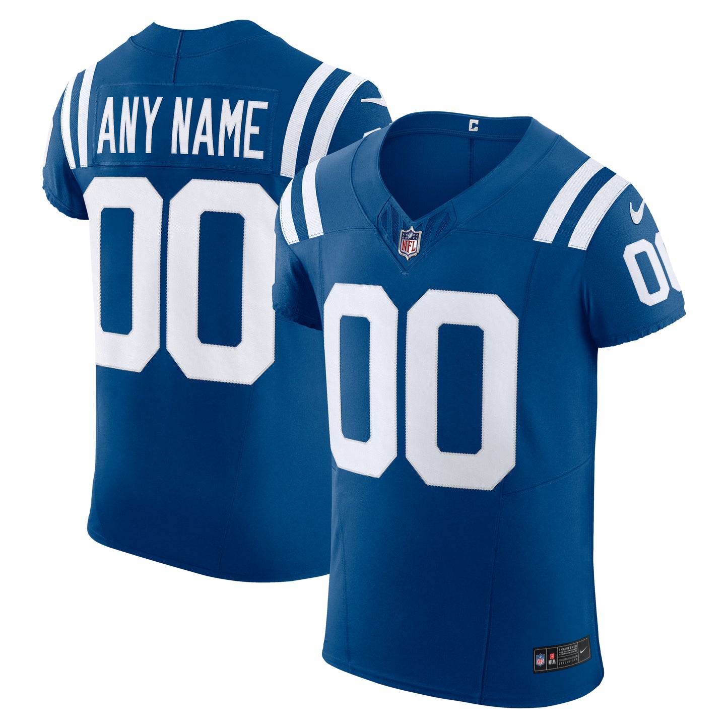 Men's Nike Royal Indianapolis Colts Vapor F.U.S.E. Elite Custom Jersey