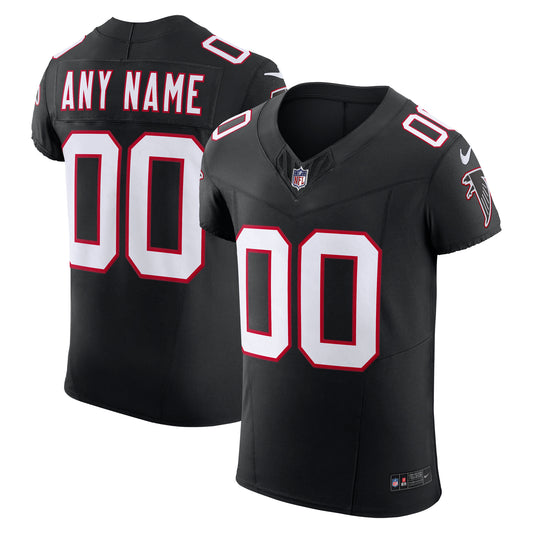 Men's Nike Black Atlanta Falcons  Vapor F.U.S.E. Elite Custom Jersey