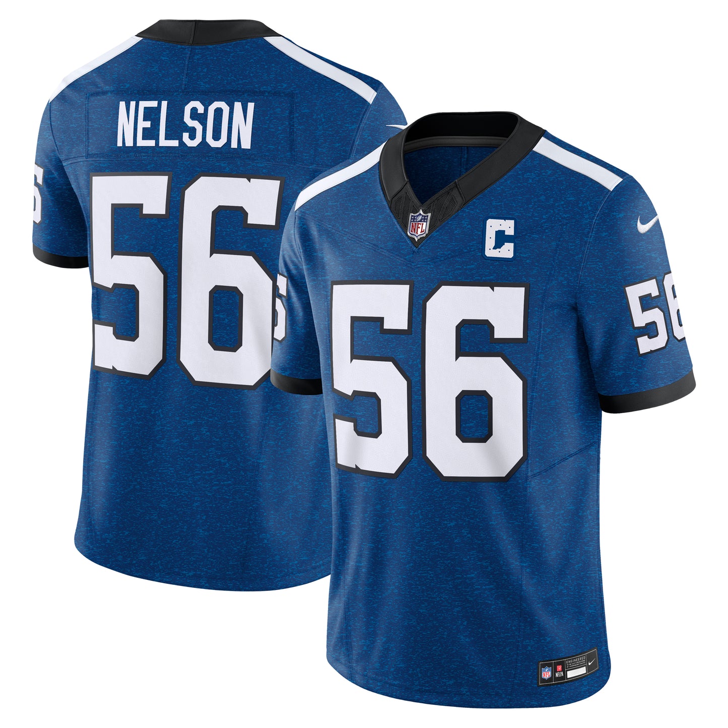 Men's Nike Quenton Nelson Blue Indianapolis Colts Vapor F.U.S.E. Limited Jersey