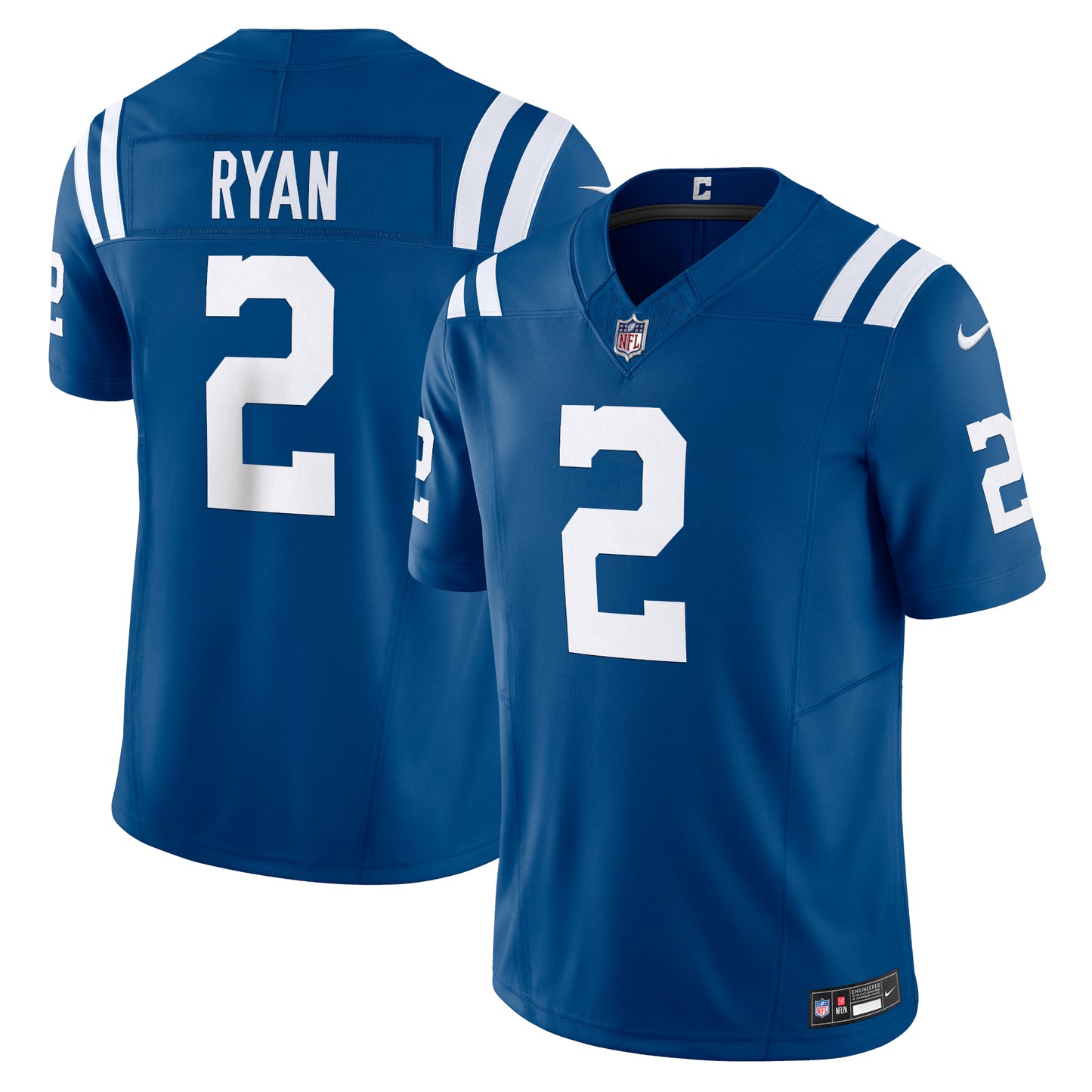 Men's Nike Matt Ryan Royal Indianapolis Colts Vapor F.U.S.E. Limited Jersey