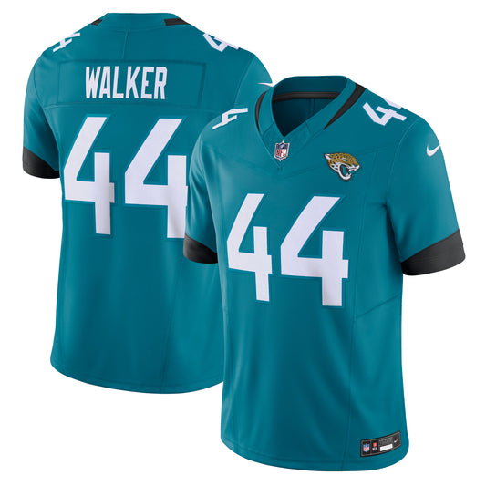 Men's Nike Travon Walker Teal Jacksonville Jaguars Vapor F.U.S.E. Limited Jersey