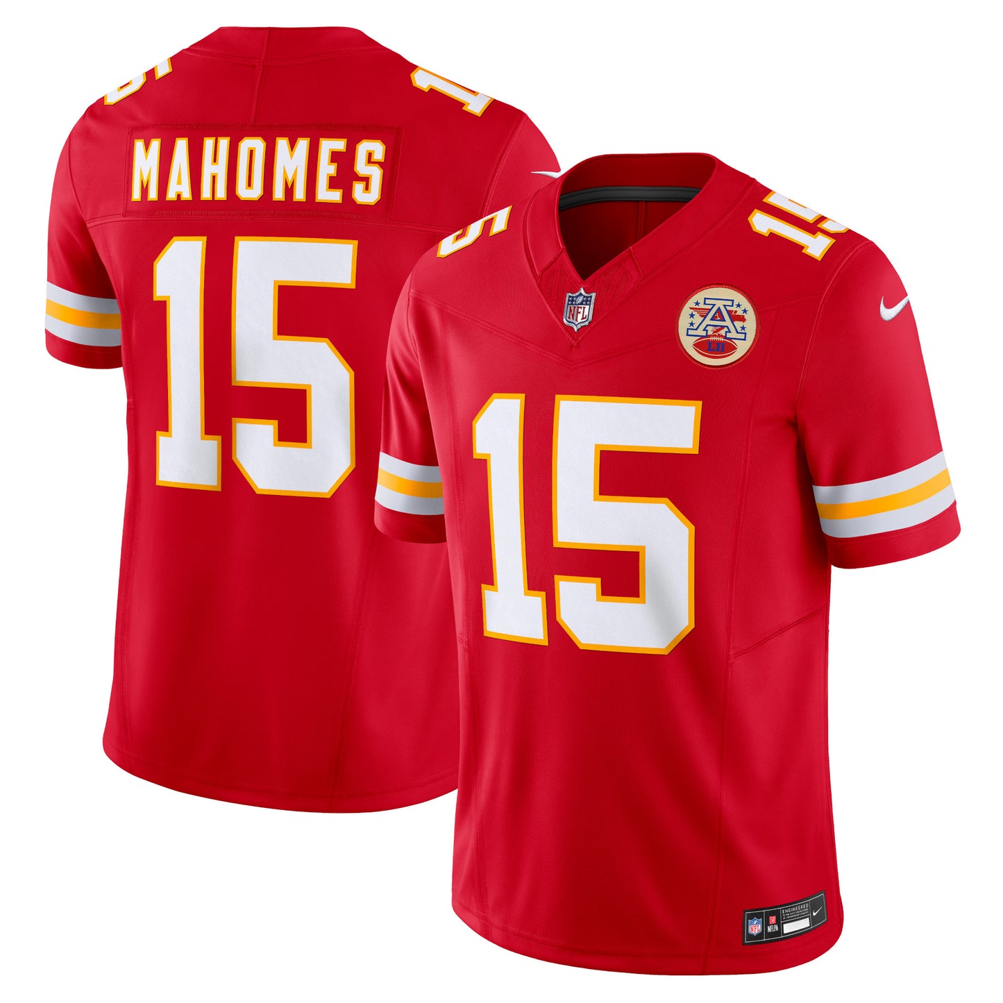 Men's Nike Patrick Mahomes Red Kansas City Chiefs Vapor F.U.S.E. Limited Jersey