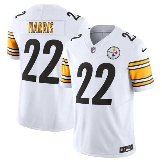 Men's Nike Najee Harris White Pittsburgh Steelers Vapor F.U.S.E. Limited Jersey