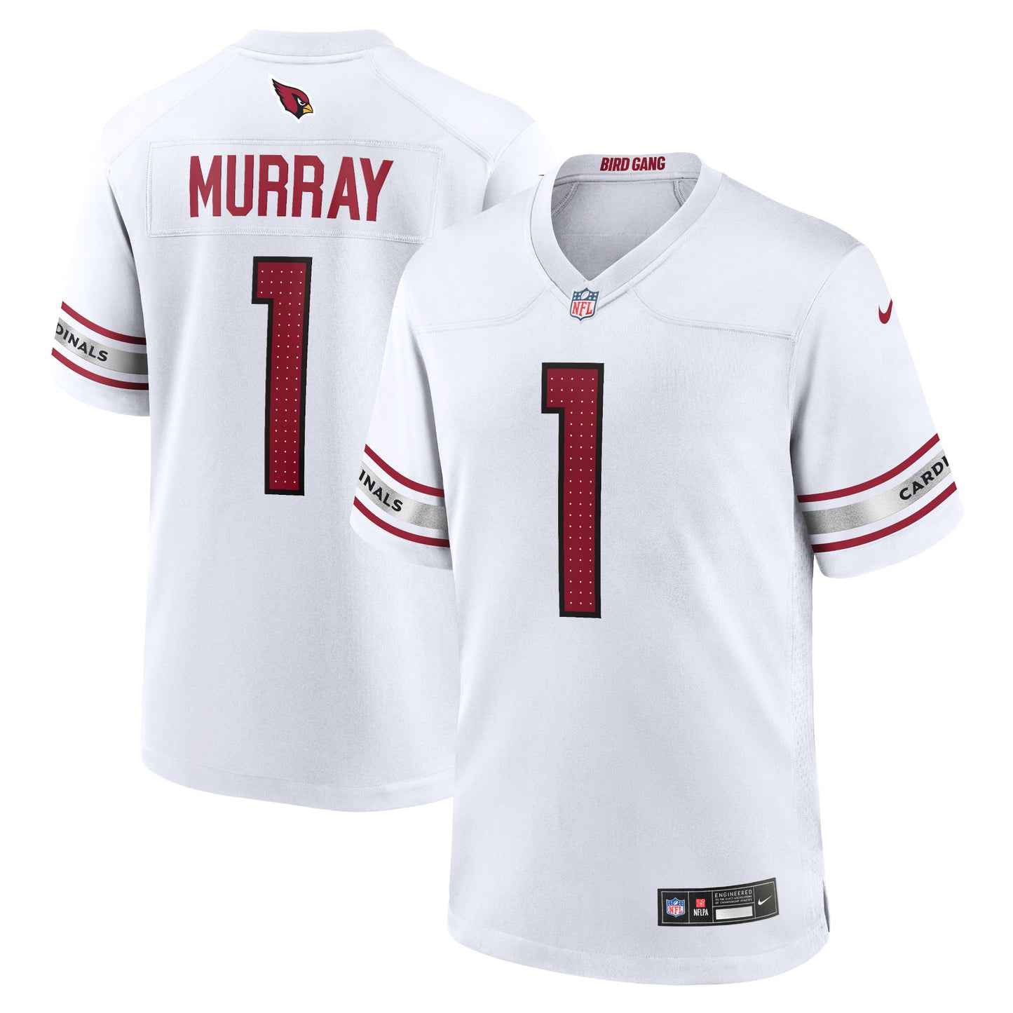 Men's Nike Kyler Murray White Arizona Cardinals Game Player Jersey