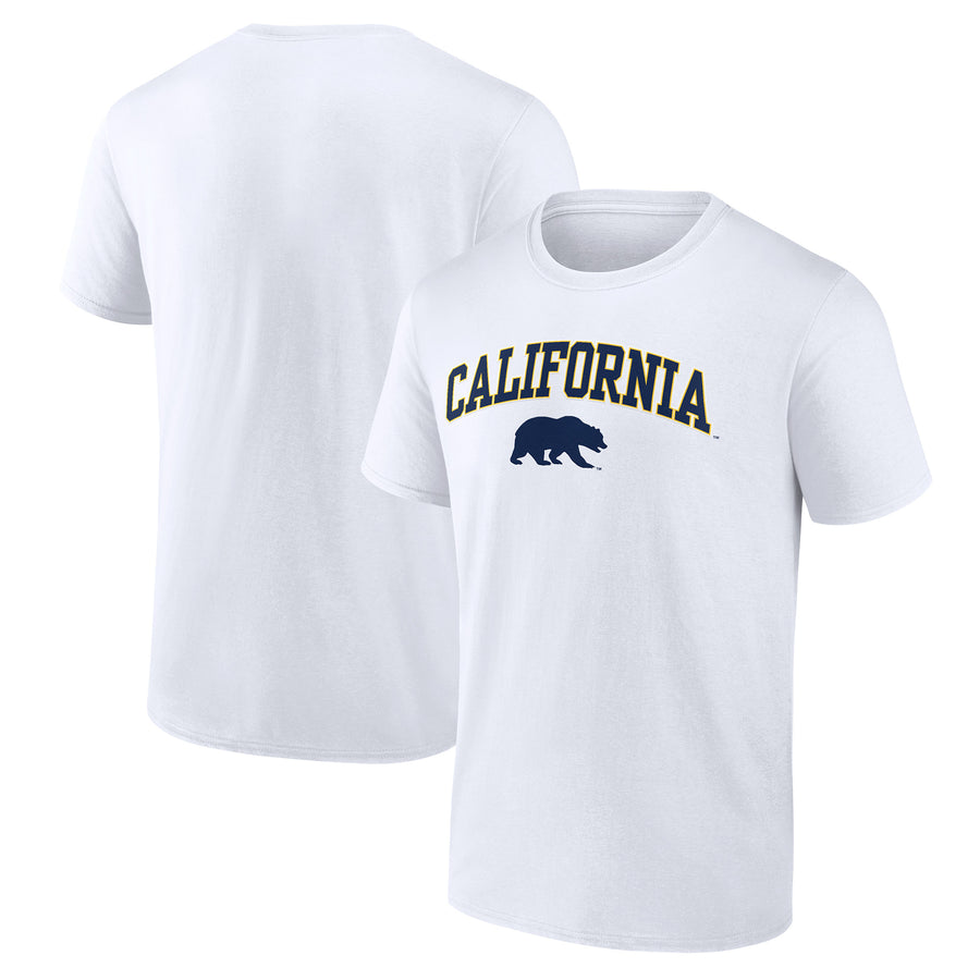 Men's White Cal Bears Campus Team T-Shirt