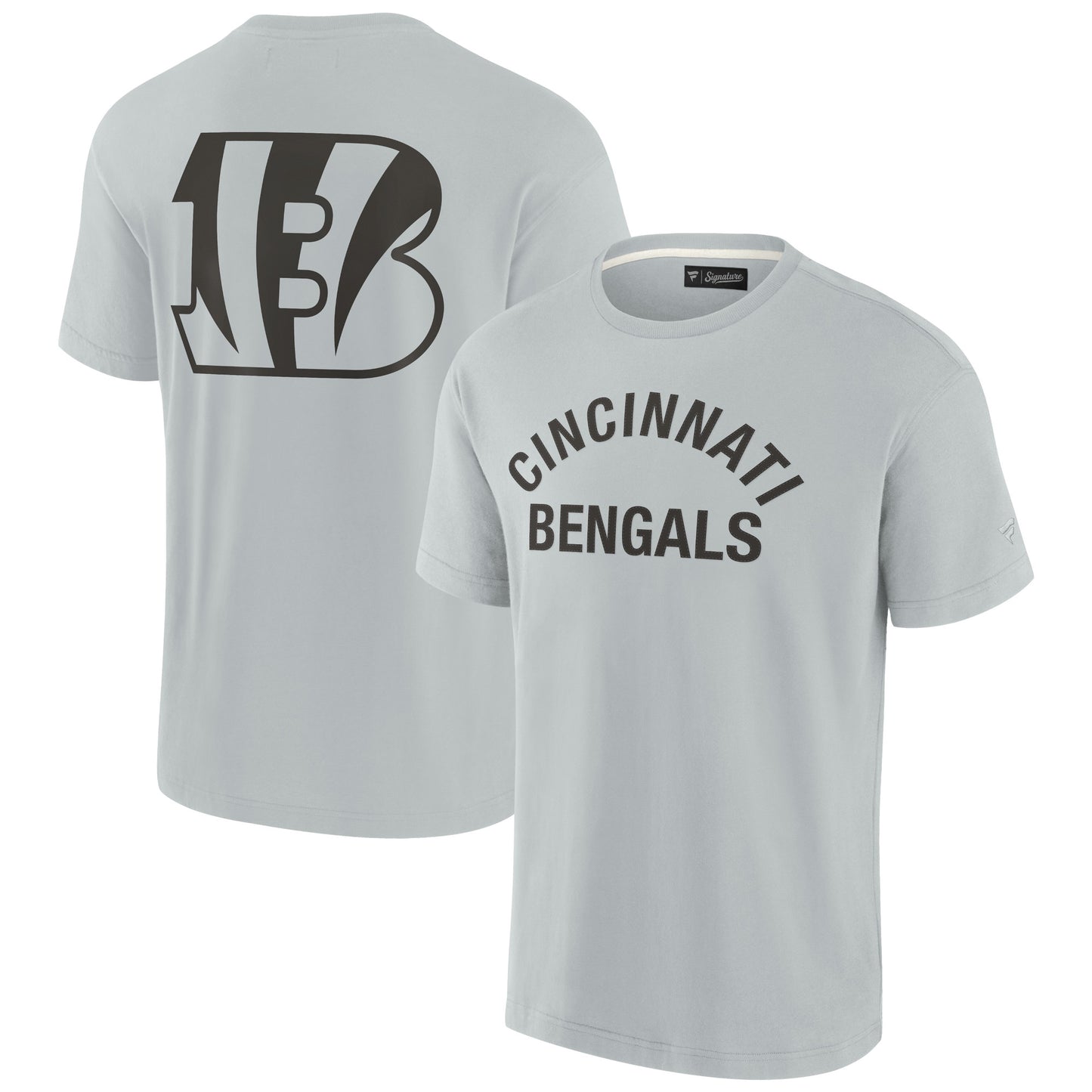 Unisex Fanatics Gray Cincinnati Bengals Elements Super Soft Short Sleeve T-Shirt