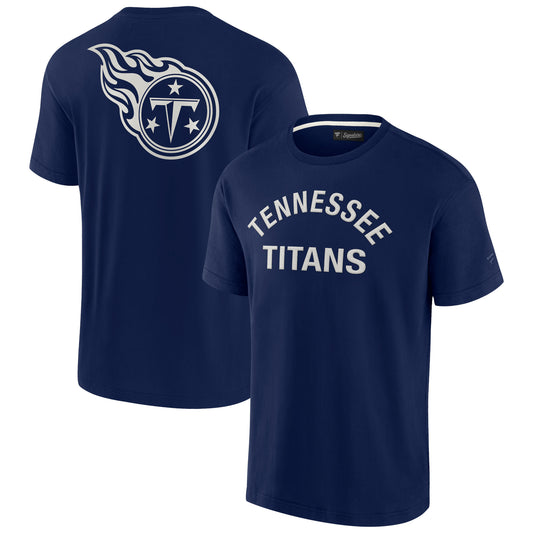 Unisex Fanatics Navy Tennessee Titans Elements Super Soft Short Sleeve T-Shirt