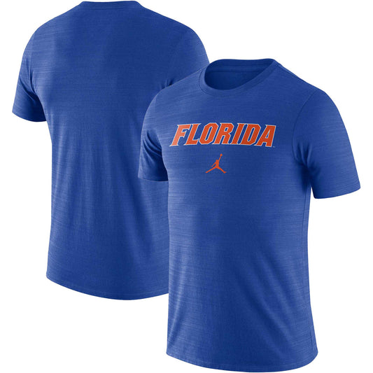 Men's Jordan Brand Royal Florida Gators Velocity Performance T-Shirt