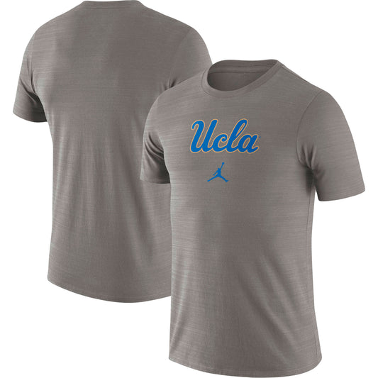 Men's Jordan Brand Gray UCLA Bruins Velocity Performance T-Shirt