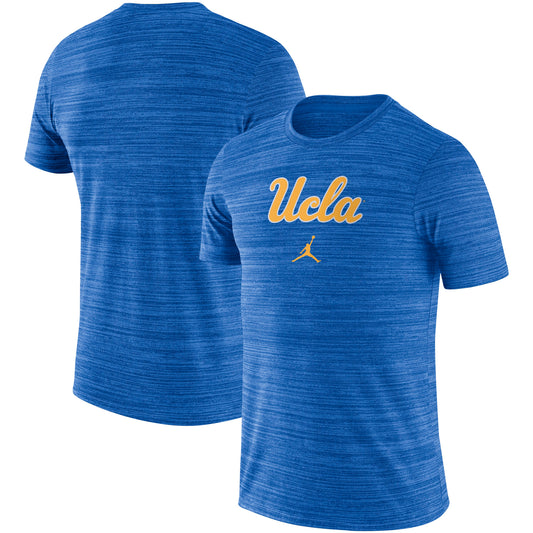 Men's Jordan Brand Blue UCLA Bruins Velocity Performance T-Shirt